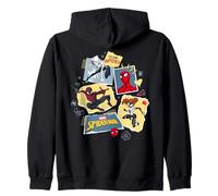 Marvel Spider-Man Spider-Girl Ghost-Spider Miles Team Spidey Kapuzenjacke