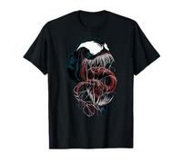 Marvel Spider-Man Venom Nahaufnahme T-Shirt