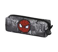 Marvel Spiderman Amazing-Fan Quadrat Federmäppchen 2.0, Mehrfarbig