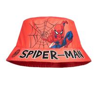Marvel Spiderman-Anglerhut für Jungen im Alter von 3-9 Jahren, Sommerhut für Kinder, leicht, atmungsaktiv, Sonnenhut, Geschenk für Jungen, Rot