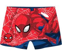 Marvel Spiderman Badehose für Jungen Schwimmhose Badekleidung Badeshorts Badeanzug Schnelltrocknend Atmungsaktiv 98/104 110/116 122/128 (DE/NL/SE/PL, Numerisch, 122, 128, Regular, rot)