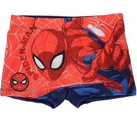 Marvel Spiderman Badehose für Jungen Schwimmhose Badekleidung Badeshorts Badeanzug Schnelltrocknend Atmungsaktiv 98/104 110/116 122/128 (DE/NL/SE/PL, Numerisch, 122, 128, Regular, rot)