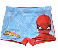 Marvel Spiderman Badehose für Jungen Schwimmhose Badekleidung Badeshorts Badeanzug Schnelltrocknend Atmungsaktiv 98/104 110/116 122/128 (DE/NL/SE/PL, Numerisch, 98, 104, Regular, rot)