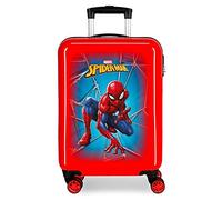 Marvel Spiderman Black Kabinenkoffer Rot 37x55x20 cms Hartschalen ABS Kombinationsschloss 34L 2,6Kgs 4 Doppelräder Handgepäck