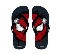 Marvel Spiderman Flip-Flops, Klassische Sandalen, Geschenk für Jungen, Männer und Teenager, Größen EU 40 bis 45 (Schwarz, EU Schuhgrößensystem, Erwachsene, Herren, Numerisch (von/bis), M, 44, 45)