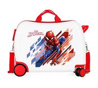 Aufsitzkoffer Spider-Man 34 Liter Junior weiß