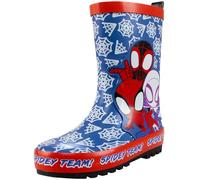 Marvel Spiderman Gummistiefel Jungs | Spidey Und Seine Freunde Gummistiefel Jungen | Regenstiefel Kinder | Blau 30