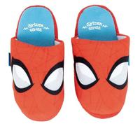 Marvel Spiderman Hausschuhe | Spiderman Hausschuhe für Kinder | Spiderman Hausschuhe Textilsohle, rot, 30/31 EU