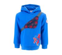 Marvel Spiderman Hoodie für Jungen, Weiches Textil Sweatshirt mit Kapuze, Kapuzenpullover Geschenk für Kinder, Größe 4 Jahre | Blau