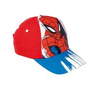 Marvel Spiderman Hut für Jungen, Baseball Kappe, Spidey-Design, Kinder-Sommermütze, Geschenk für Jungen, Verstellbare Hut | Rot