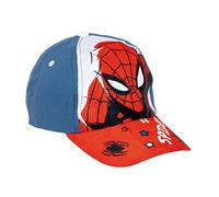 Marvel Spiderman Hut für Jungen, Baseball Kappe, Spidey-Design, Kinder-Sommermütze, Geschenk für Jungen, Verstellbare Hut | Blau