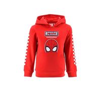 Marvel Spiderman Jungen Hoodie, Kinder Sweatshirt Kapuzenpullover, Geschenk für Kinder, Größen 3 bis 8 Jahre (DE/NL/SE/PL, Alter, 6 Jahre, Regular, Rot)