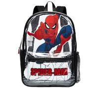 Marvel Spiderman Kinderrucksack, Spider-Man Rucksack Transparente Tasche Für Jungen, Schulranzen Grundschule, One Size