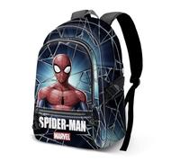 Marvel Comics Rucksack Spiderman Maximum-FAN Fight 2.2 Blau 31 x 44 cm Kapazität 24 L