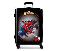 Marvel Spiderman Red Mittlerer Koffer Schwarz 48x68x26 cms Hartschalen ABS Kombinationsschloss 70L 3,7Kgs 4 Doppelräder
