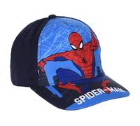Marvel Spiderman Schirmmütze für Kinder, verstellbar, UV-Schutz, dunkelblau, 52-53