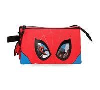 Marvel Spiderman Schutzhülle Dreifach Rot 22x12x5 cm Polyester