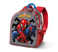 Marvel Spiderman Symbol-Basic Rucksack, Grau, 30 x 38 cm, Kapazität 13 L
