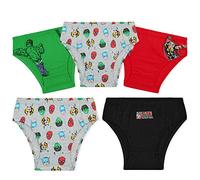 Marvel Spiderman Unterhosen Jungen Kleinkinder 5er Pack Slips Kinder Unterwäsche mit Coolen Designs Spidey The Avengers Geschenk Idee (5-6 Jahre, Mehrfarbig Avengers)
