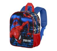 Marvel Spiderman Wall-Elite 3D Rucksack, Rot, 25 x 30 cm, Kapazität 7 L