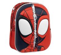 Marvel Spidey 3D-Kindergartenrucksack für Kinder mit Seitentasche, 31 cm