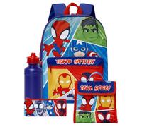 Marvel Spidey And His Amazing Friends Rucksack Set, Spiderman Rucksack