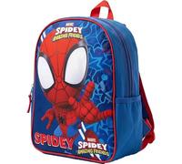 Marvel SPIDEY Kinderrucksack 2-4 Jahre, 25x20x11 cm, für Schule Kindergarten und Freizeit mit Reißverschluss und gepolsterten Schultergurten SPIDERMAN