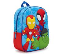 Marvel Spidey und seine Super-Freunde 3D EVA Rucksack für Kinder | Schulrucksack mit Hartschalenfront | Leichter Rucksack für Kindergarten & Vorschule | Tagesrucksack mit verstellbaren Schultergurten
