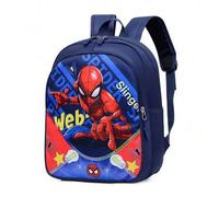 Marvel Spinne-Man Schulrucksack mit Cartoon-Animation-Druck, Kinderschultasche, Reiserucksack, Kinderrucksäcke
