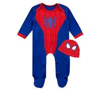 Marvel Strampler Neugeborene Und Hut | Spiderman Baby Strampler | Newborn Baby Set Blau 86