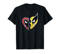 Marvel Studios Deadpool & Wolverine Best Friends Heart Charm T-Shirt