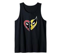 Marvel Studios Deadpool & Wolverine Best Friends Heart Charm Tank Top