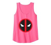 Marvel Studios Deadpool & Wolverine Bold Deadpool Symbol Tank Top, Damen, Neonrosa, S