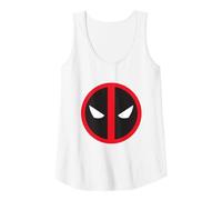 Marvel Studios Deadpool & Wolverine Bold Deadpool Symbol Tank Top, Damen, Weiß, S