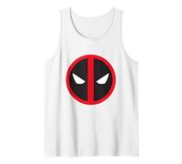 Marvel Studios Deadpool & Wolverine Bold Deadpool Symbol Tank Top, Herren, Weiß, L