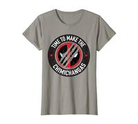 Marvel Studios Deadpool & Wolverine Chimichangas Claw Slash T-Shirt, Damen, Schiefergrau, XXL