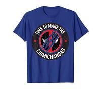 Marvel Studios Deadpool & Wolverine Chimichangas Claw Slash T-Shirt, Herren, Königsblau, 3XL