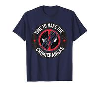 Marvel Studios Deadpool & Wolverine Chimichangas Claw Slash T-Shirt, Herren, Marineblau, 3XL