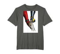 Marvel Studios Deadpool & Wolverine Claw Touch Poster T-Shirt