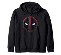 Marvel Studios Deadpool & Wolverine Deadpool Mask Symbol Kapuzenjacke