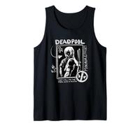 Marvel Studios Deadpool & Wolverine Maximum Effort Chalk Art Tank Top