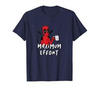 Marvel Studios Deadpool & Wolverine Maximum Effort Coffee T-Shirt - Unisex, Blau, S