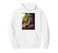 Marvel Studios I Am Groot Poster Pullover Hoodie, Unisex für Erwachsene, Weiß, L
