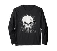 Marvel Studios Spider-Man: BND Movie 2026 Punisher Skull NYC Langarmshirt