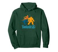 Marvel Studios The Fantastic Four: First Steps Team and Logo Pullover Hoodie
