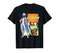Marvel Studios X-Men ’97 Storm Lightning Logo Action Panels T-Shirt