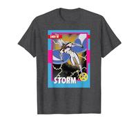 Marvel Studios X-Men ’97 Storm Retro Trading Card T-Shirt, Herren, Anthrazit Meliert, M