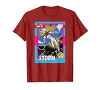 Marvel Studios X-Men ’97 Storm Retro Trading Card T-Shirt, Herren, Cranberry, XL