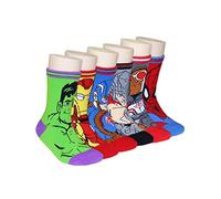 Marvel Super Hero Adventures Spider-Man Jungen Kleinkind 6er Pack Athletic Crew Socken - - 2-3 Jahre