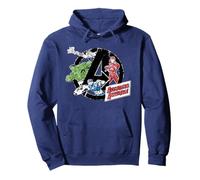 Marvel Super Heroes Avengers Assemble Marker Style A-Logo Pullover Hoodie